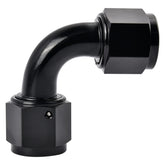 EVIL ENERGY 10AN female-to-female 90° swivel coupler in black for easy tight-space connections