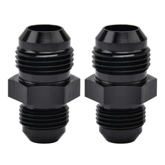 EVIL ENERGY 10AN to AN8 flare reducer coupler straight for reliable fuel line extensions.