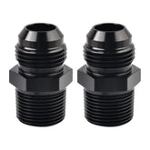 EVIL ENERGY 12AN to 1/2 NPT adapter in-line view, ready for installation.