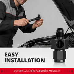 EVIL ENERGY aluminum take-off supports up to 1,500 PSI for demanding use.