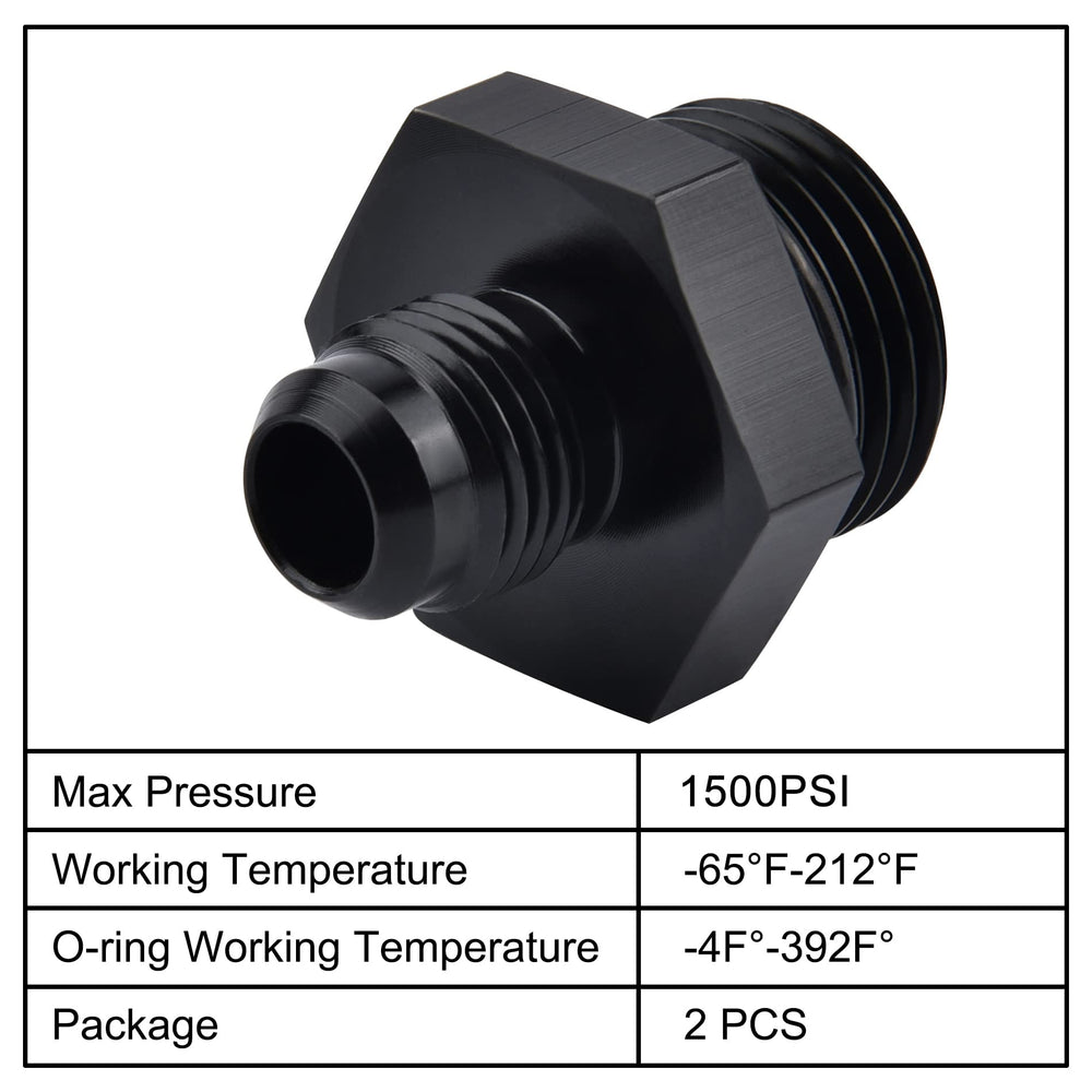EVIL ENERGY 1500 PSI rated adapter suitable for fuel pumps, regulators, and filters.