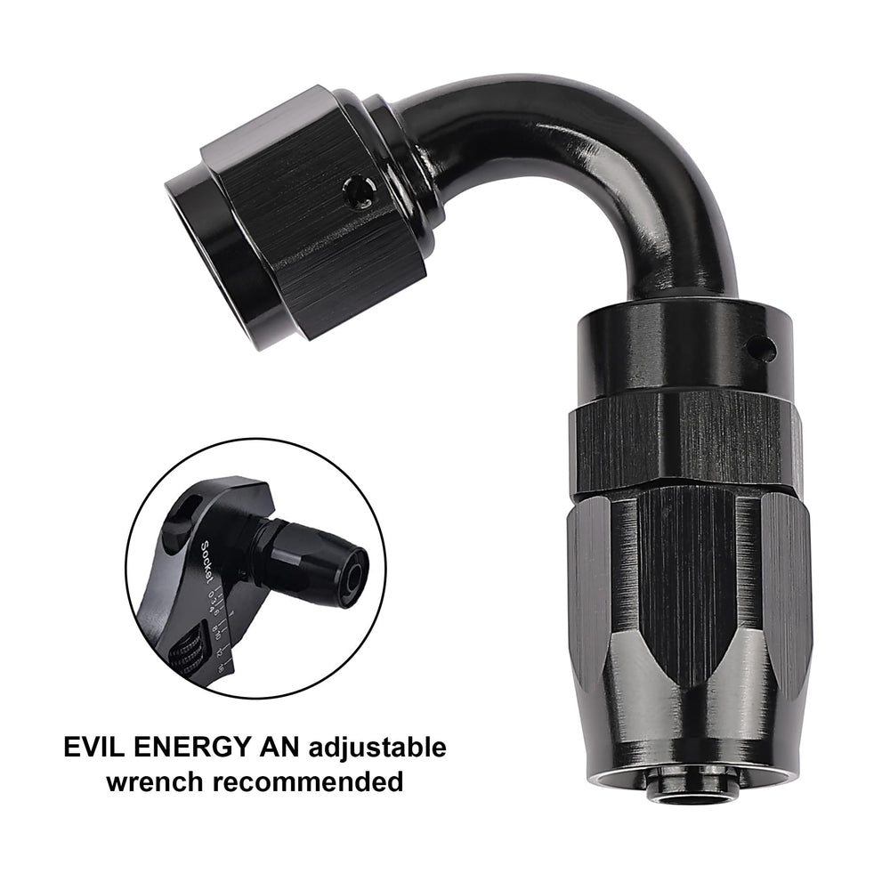 EVIL ENERGY 1500 PSI rating supports high-pressure fuel hose performance