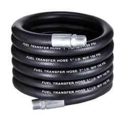EVIL ENERGY 1-inch fuel transfer hose, 20 ft, coiled for easy, quick dispensing.