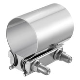 EVIL ENERGY 225-inch exhaust clamp connects two pipes securely for a reliable seal.