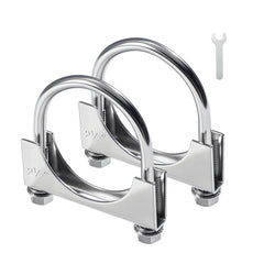 EVIL ENERGY 2.5-inch U bolt exhaust clamp packaging for quick setup.