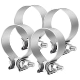 EVIL ENERGY 3-inch exhaust clamp assembly demonstrates secure, durable pipe joining.