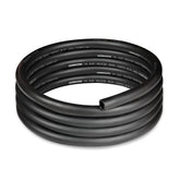 EVIL ENERGY 34inch heater hose, exterior view in black, ideal for coolant routing.