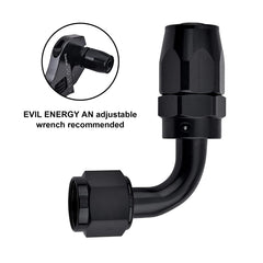 EVIL ENERGY 360° swivel feature enabling quick alignment during assembly.