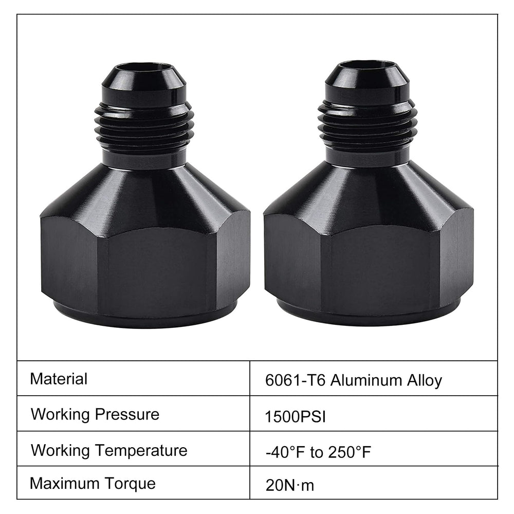 EVIL ENERGY 37-degree sealing on AN side for leak-resistant, tight fittings.