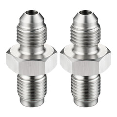 EVIL ENERGY 3AN to 3/8-24 inverted flare adapter straight 2-pack for secure connections