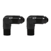 EVIL ENERGY 4AN to 1/8in NPT 90-degree fitting for reliable fuel line connections