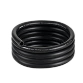 EVIL ENERGY 5/16 transmission hose rolled for easy handling and storage.