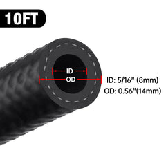 EVIL ENERGY 516 fuel hose line push-lock connection detail highlights secure fit
