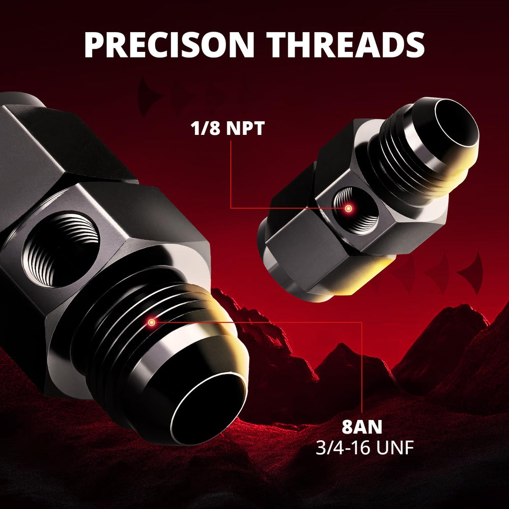 EVIL ENERGY 6061-T6 aluminum fuel fitting for durable use.