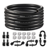 EVIL ENERGY 6AN 3/8 fuel line kit main view, rugged hose for fuel systems