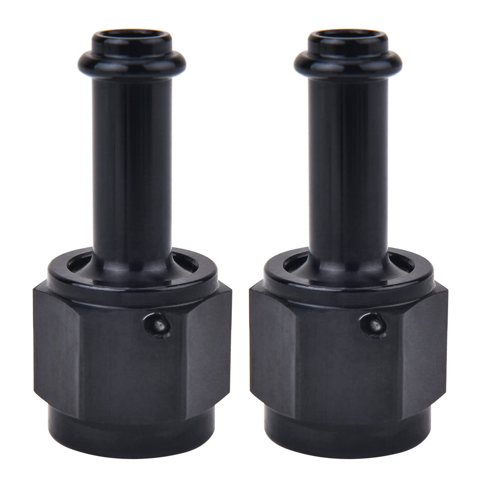 EVIL ENERGY 6AN female to 5/16 barb straight swivel fitting for secure hose connections.