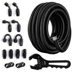 EVIL ENERGY 6AN fuel line kit assembly fittings for versatile connections.