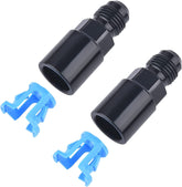 EVIL ENERGY 6AN to 3/8 SAE quick-disconnect fitting for secure fuel rail connections