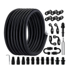 EVIL ENERGY 6AN PTFE fuel line 20ft kit, ideal for EFI LS swaps.