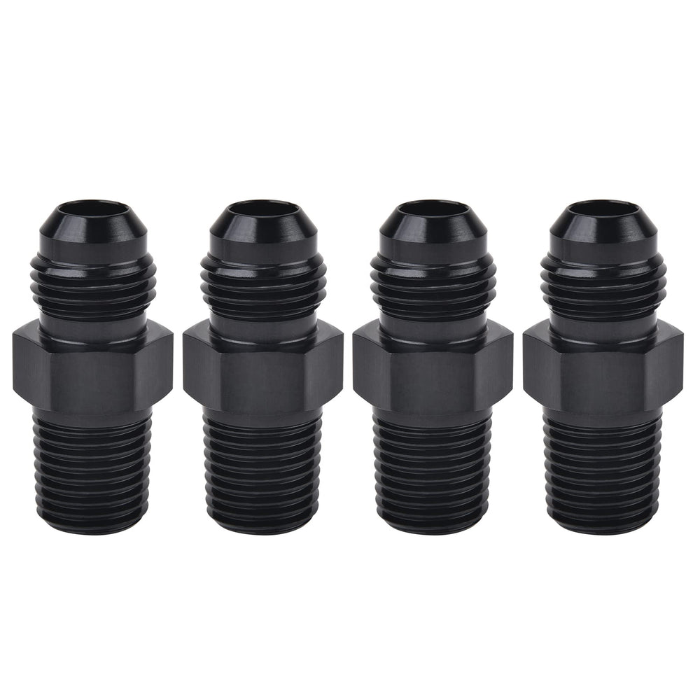EVIL ENERGY 6AN to 1/4in NPT adapter exterior view highlights rugged aluminum construction.