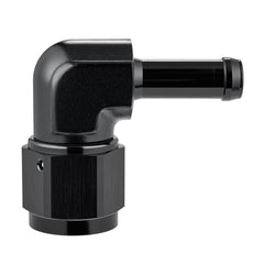 EVIL ENERGY 8AN to 3/8 barb with 90-degree swivel enables easy routing