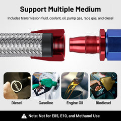 EVIL ENERGY 8AN fuel line kit application for transmission and fuel lines