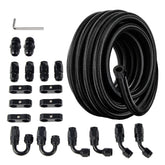EVIL ENERGY 8AN fuel line kit contents for versatile automotive installations and upgrades.