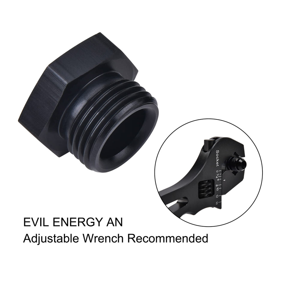 EVIL ENERGY 2-pack for fuel system 8AN applications and maintenance.