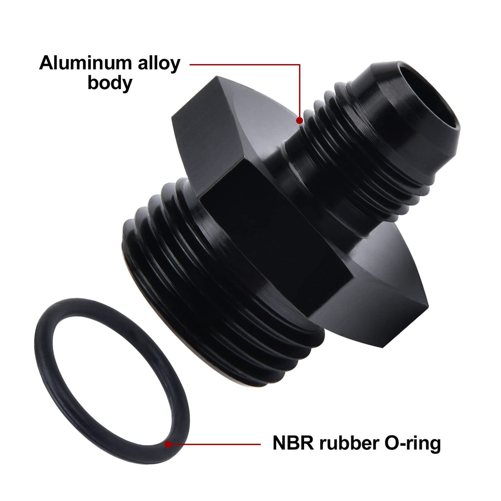 EVIL ENERGY aluminum 6061-T6 body with O-ring seal for high-temp fuel system compatibility.
