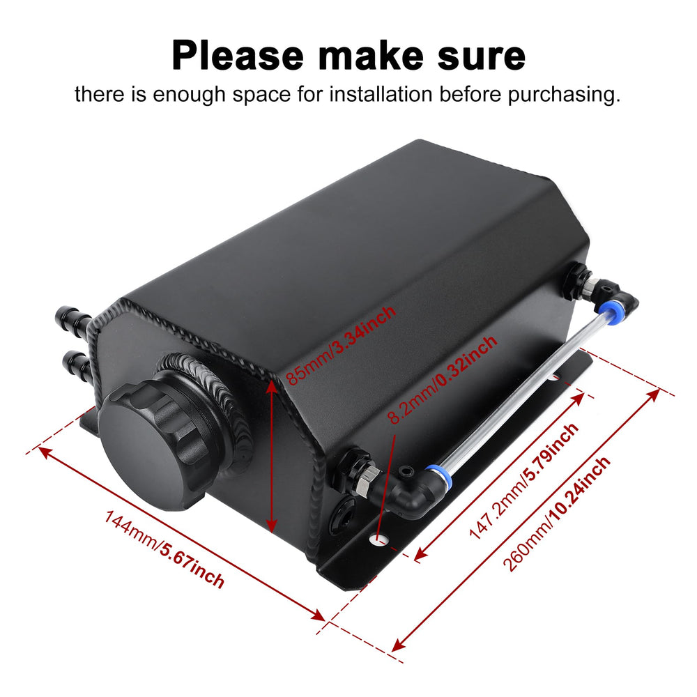 EVIL ENERGY aluminum tank offers durable, lightweight cooling component for many vehicles.