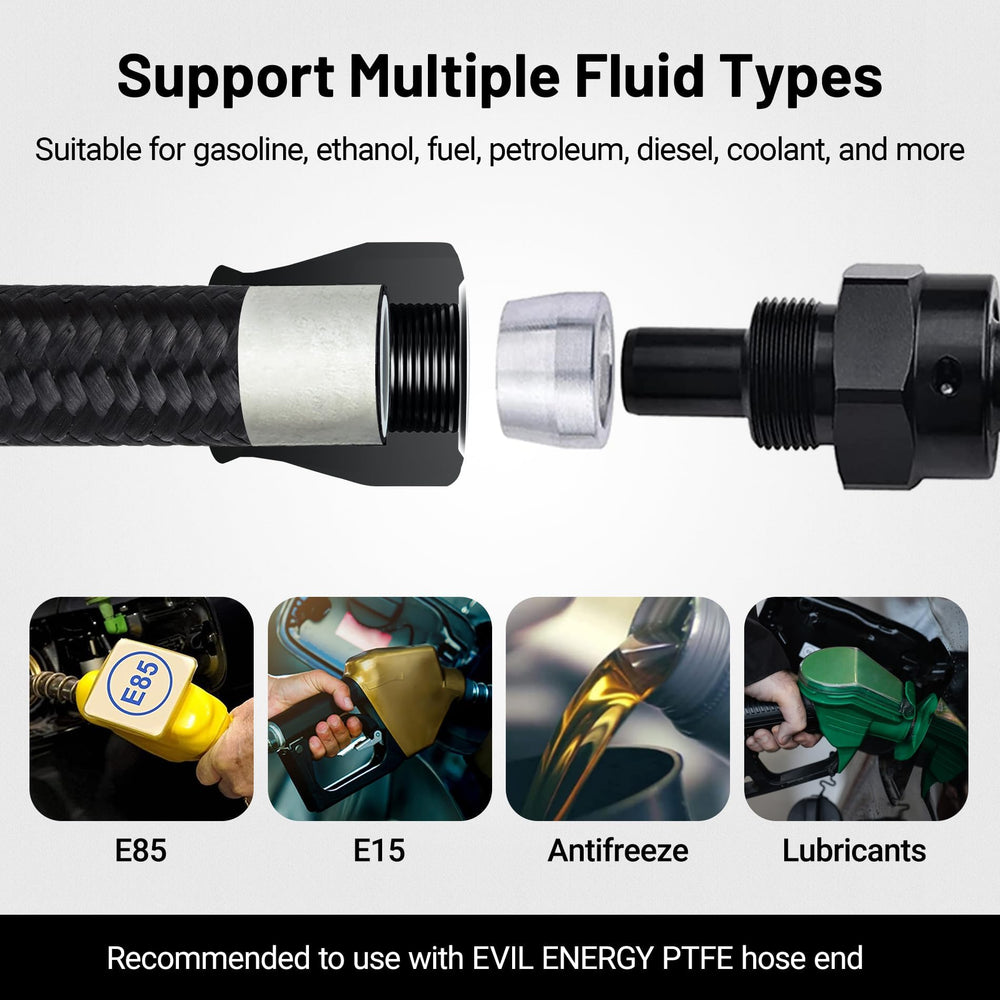 EVIL ENERGY fuel line designed for professional installation and precise fit.