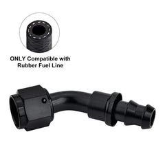 EVIL ENERGY barb-to-rubber fuel line compatibility highlights reliable connections