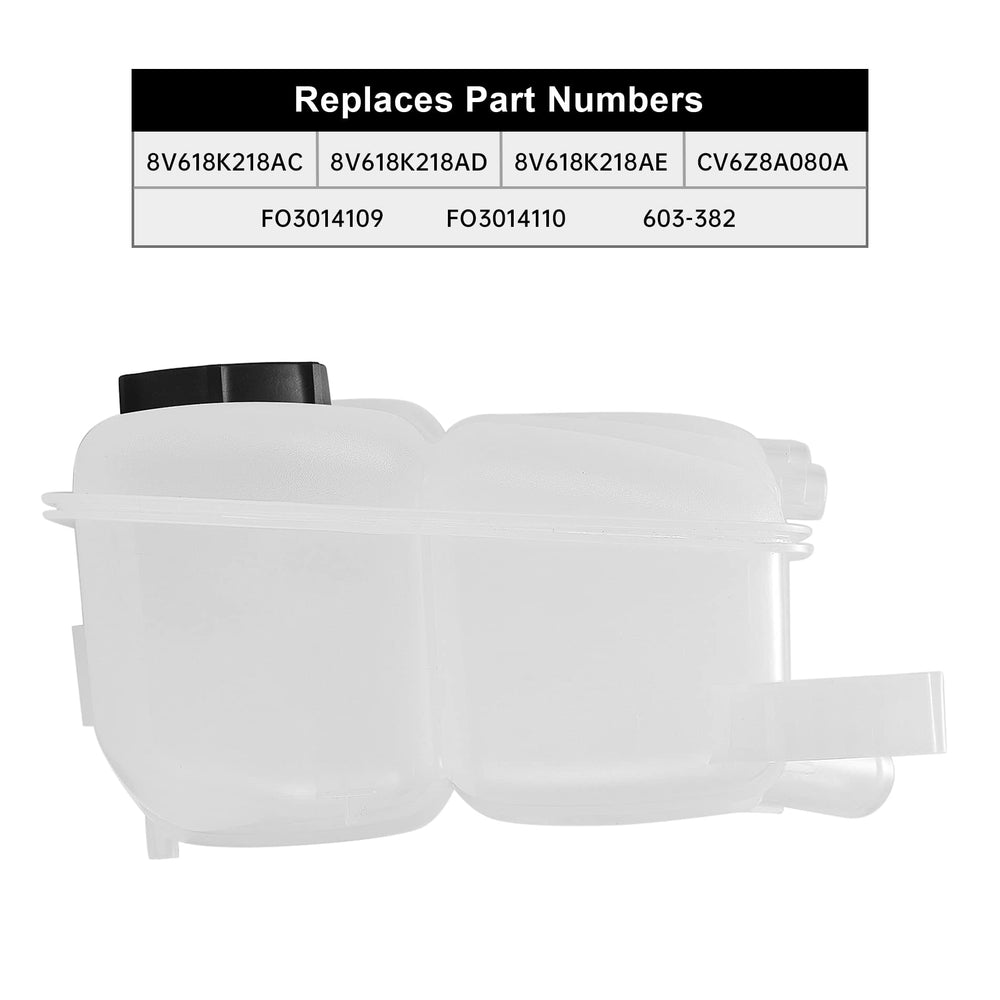 EVIL ENERGY coolant reservoir tank installed in Focus demonstrates easy replacement