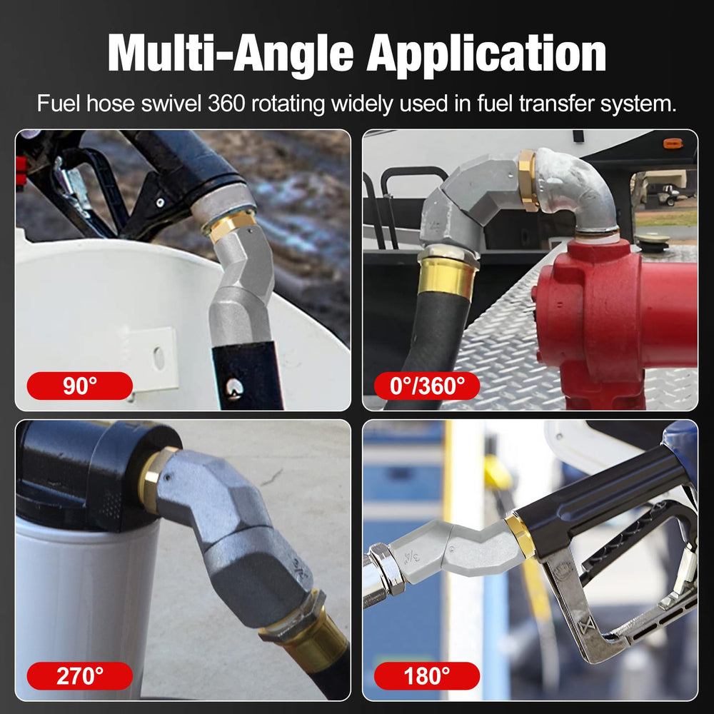 EVIL ENERGY Compatible with pumps and transfer hoses for versatile fueling setups.
