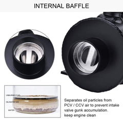 EVIL ENERGY drain valve allows quick, clean draining