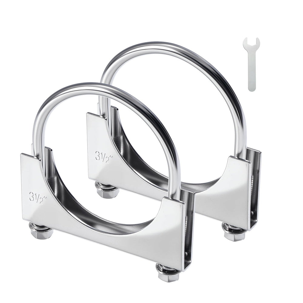 EVIL ENERGY durable exhaust clamp in use in harsh environments.