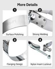 EVIL ENERGY easy-install T-bolt clamp enables quick, secure setup