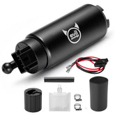 EVIL ENERGY EFI 255LPH fuel pump front view for reliable power delivery.