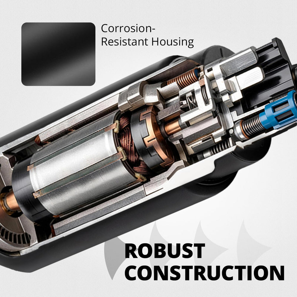 EVIL ENERGY EFI 255LPH pump kit components organized for easy installation.