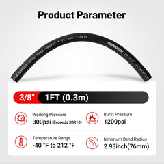 EVIL ENERGY ethanol-compatible hose supports E85 and E10 fuels