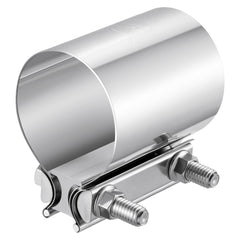 EVIL ENERGY exhaust clamp secures a 2.5-inch muffler connection for a reliable seal.