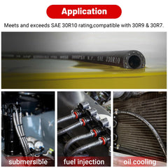 EVIL ENERGY fuel line assembly for tank-to-pump connections