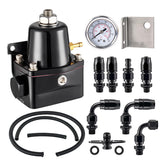 EVIL ENERGY fuel pressure regulator body helps stable EFI pressure for smoother performance.