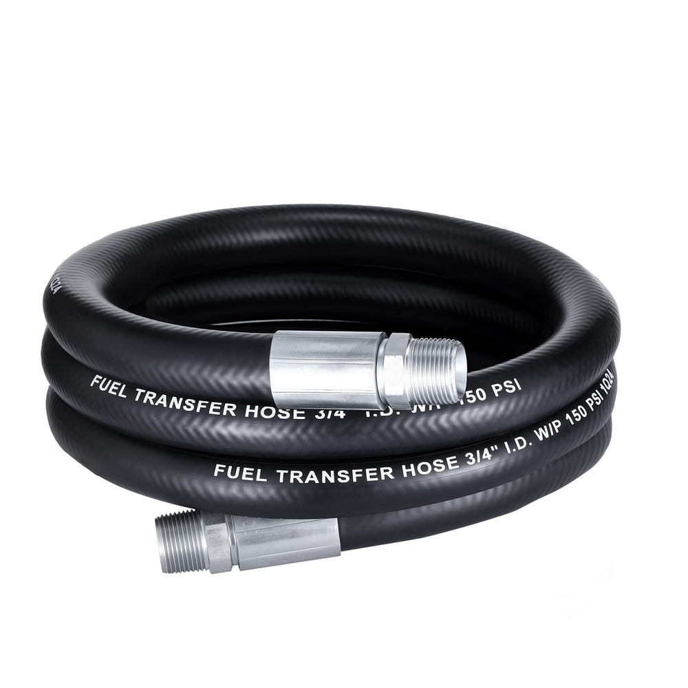 EVIL ENERGY fuel transfer hose 3-4inch 10ft shows durable build for safe dispensing