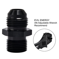 EVIL ENERGY high-pressure adapter suitable for fuel filters and oil coolers.