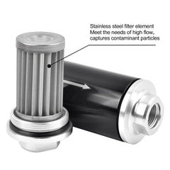 EVIL ENERGY metal can body for durable inline fuel filtration