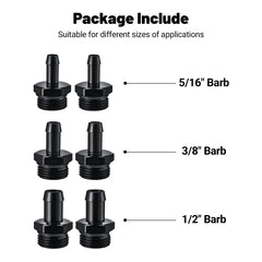 EVIL ENERGY o-ring seal ensures a tight leak-free connection.