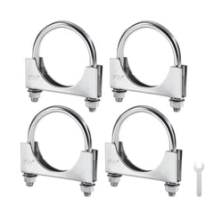 EVIL ENERGY 2-5-inch clamp on muffler inlets/outlets provides secure, vibration-resistant connections
