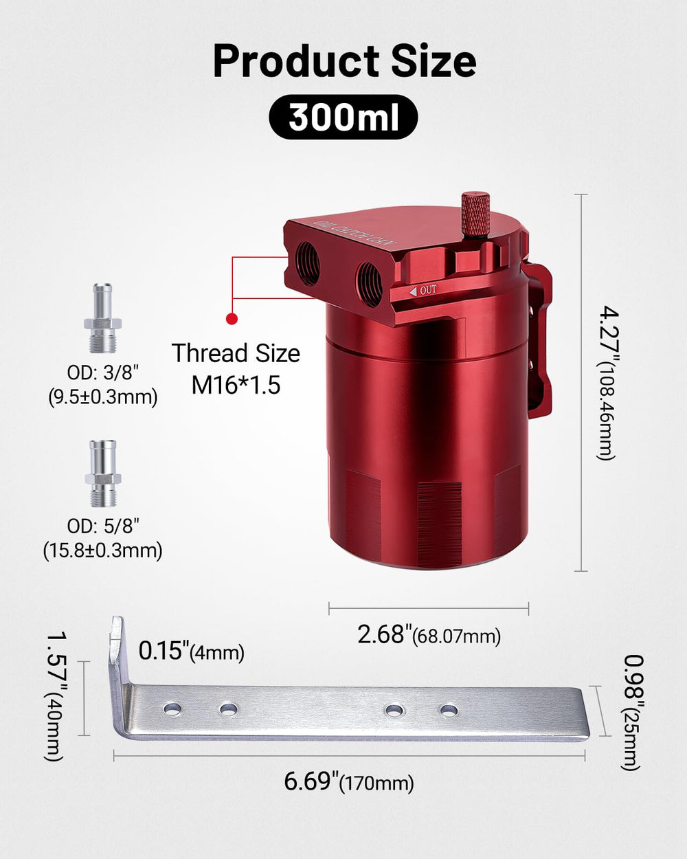 EVIL ENERGY NBR fuel hose kit delivers heat and wear resistance for reliable connections