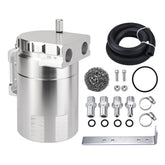 EVIL ENERGY oil catch can with baffle design traps moisture for cleaner engine airflow.